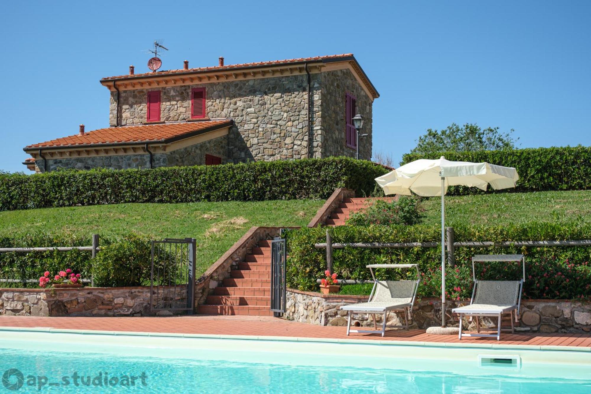 Il Poggio Della Pieve Apartments Santa Luce Bagian luar foto